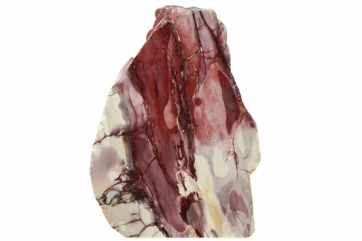 Freestanding Brilliant, Purple/Red, Polished Mookaite Jasper #234609